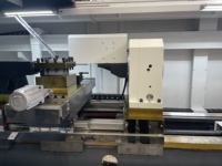 Torno de Banco Horizontal CNC de Doble Husillo para Trabajo Mediano, Máquina de Control Numérico Computarizado para Metalurgia
