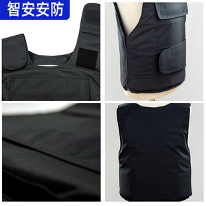 Chaleco Táctico Antipuñaladas, Anticorte, de Acero con Alto Contenido de Manganeso y Fibra de Polietileno para Protección y Seguridad - Product Image 4