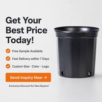 Pots de plantation en plastique HDPE recyclé, résistants au gel, stabilisés aux UV, pour l'extérieur, toutes saisons, pour fleurs, légumes, jardin