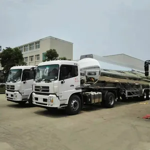 Direkt Herstellung von 32cbm Kraftstoff tank Aluminium Saudi Aramco Standards 32000 L Aluminium Kraftstoff anhänger