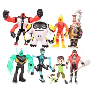 アクションフィギュア9ピース/セットミニケーキデコレーションben10装飾用