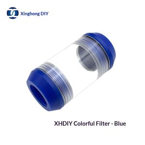 XHDIY Farbiger Filter Wassergekühlter Mini-Filter PETG Doppel-Innengewinde G1/4 <span class=keywords><strong>2</strong></span>-Punkt-Gewinde auf Lager China - Product Image 4