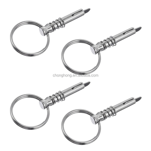 Perno di Sicurezza Rapido per Bimini Top in Acciaio Inox 316 da 1/4 di Pollice con Camma a Sgancio Rapido e Molla per Imbarcazioni - Product Image 4