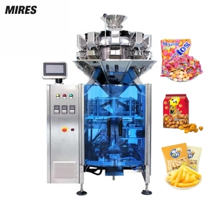 Tự động vffs gối túi máy đóng gói cho thực phẩm đông lạnh/đậu/bỏng ngô-servo niêm phong, không có rò rỉ, 70 túi/phút, PLC kiểm soát - Product Image 1