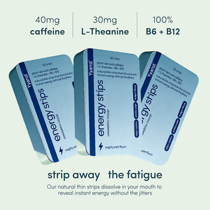 OEM/ODM Tiras Orales Energéticas para Adultos con Cafeína Derivada de Plantas, L-Teanina, Sin Azúcar, Veganas, Sin Gluten, Suplemento Dietético para la Concentración - Product Image 6