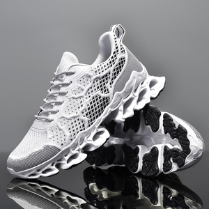 Chaussures de course pour hommes <span class=keywords><strong>Cloud</strong></span> X3 à bas <span class=keywords><strong>prix</strong></span>, empeigne en mesh, semelle intermédiaire en caoutchouc, lacets, tout noir, course longue en plein air, tendance de la mode - Product Image 4