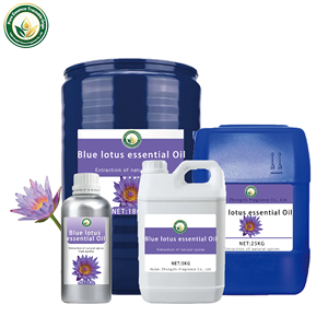 Aceite de Loto Azul Puro (Nymphaea Caerulea) 100% Natural Destilado al Vapor, Aroma Floral Exótico para Todo Tipo de Piel, Perfume de Aromaterapia - Product Image 1