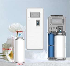 Mini désodorisants muraux OEM pour pièces, distributeur automatique de parfum en aérosol pour air, prix d'usine à LED - Product Image 5