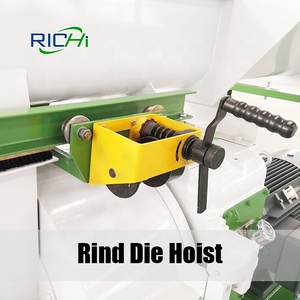 Machine à granulés de <span class=keywords><strong>bois</strong></span> certifiée CE de 1 tonne par heure de la marque chinoise RICHI avec moteur, engrenage et roulement pour bio-pellets - Product Image 6