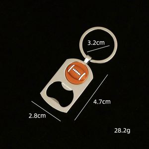Porte-clés décapsuleur personnalisé en alliage de zinc pour homme, design créatif, cadeau publicitaire - Product Image 2