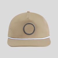 Gorra de Golf Estructurada de 5 Paneles con Logotipo Bordado Circular Personalizado, Fábrica BSCI para Mayoristas, Precio Premium con MOQ Bajo