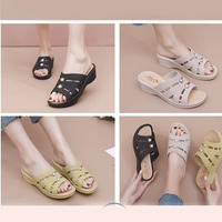 Sandales de plage d'été Offre Spéciale Chaussures compensées à talons hauts pour femmes Respirantes Open Toe Good Quality Wholesale Elegance