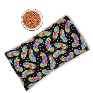 Personalizado microondas aquecimento <span class=keywords><strong>pad</strong></span> semente de linho cereja pedra bufwheat saco úmido pacote de calor para o pescoço para trás ombro compro quente - Product Image 3