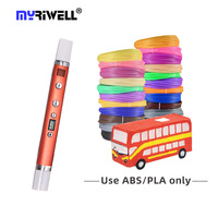 Myriwell Lápiz 3D RP100C Automático para Dibujo en Plástico para Estudiantes y Niños, Suministro Transfronterizo de Dibujo 3D
