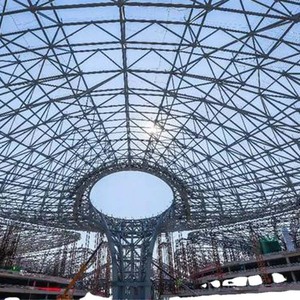 Dôme sphérique à grande portée, structure spatiale, étanche, durable, léger, pour hangar industriel, centrale électrique, stockage - Product Image 1