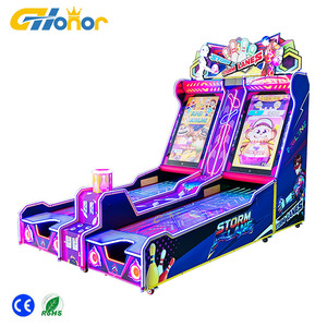 <span class=keywords><strong>Macchina</strong></span> da Bowling Arcade a Doppia Corsia di Alta Qualità, a Moneta, per 2 Giocatori, con Schermo HD e Erogazione Biglietti per FEC - Product Image 1