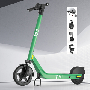 YIMI Plus 2 Pro 4G IoT Dual - Patinete Eléctrico Comercial con Horquilla Hidráulica Delantera, Neumáticos Sólidos Antideslizantes y 60 km de Autonomía - Product Image 1