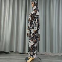 Ensemble deux pièces pour femmes, vêtement de prière, robe musulmane islamique, tenue modeste, vêtements Hijab, écharpe, jupe Abaya, modèle tendance dubaï