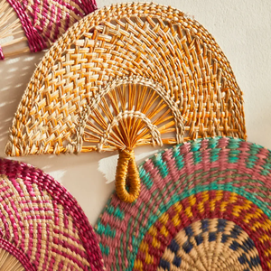 Hot new seagrass paille assiettes suspendues pour salon décoration murale artisanat fait main artisanat produits en gros - Product Image 5