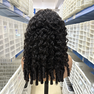 Perruques <span class=keywords><strong>ISEE</strong></span> Cheveux Bruts 7X5 Lace Wear & Go Ondulées (Water Wave) 100% Cheveux Humains, Pré-Coupées, Pré-Épilées, Prêtes à Porter, Sans Colle, pour Femmes - Product Image 3