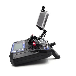 Rubber <b>Tablet</b> Cell Phone Transmitter Support <b>Holder</b> Mount Bracket for Flysky FS-I6 - Product Image 1