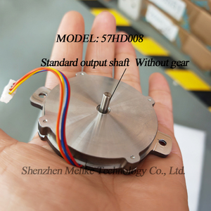Ypf <span class=keywords><strong>NEMA</strong></span> 23สเต็ปมอเตอร์กลมบางพิเศษ1.75V 8mN M พร้อมเกียร์ไฮบริด Nema23แพนเค้กแบนที่มีรูปแบบกลมสำหรับเครื่อง CNC - Product Image 4