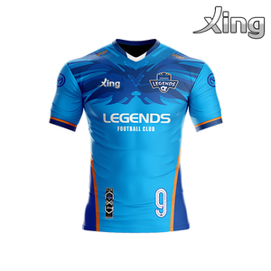 Maillot de football personnalisé entièrement sublimé, 100% polyester, chemises et hauts, commande minimum 1 pièce - Product Image 1