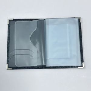 Portadocumenti Personalizzato in Pelle PU Impermeabile con Chiusura Pieghevole, Multi-Scomparto per Certificati, Documenti, Patenti, Carte di Credito - Product Image 6