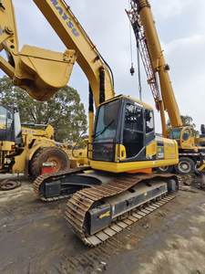 Excavadora de cadenas Komatsu PC220 usada, 22 toneladas, motor, caja de cambios, bomba, cojinetes, pocas horas de trabajo, perfecto estado, probada y certificada - Product Image 6