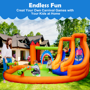 Casa Inflable Mini con Piscina de Pelotas, Ecológica, de Nailon, con Certificación CE, Capacidad para 5-8 Personas, Ideal para Fiestas de Cumpleaños Infantiles - Product Image 5