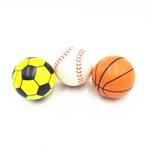 Sport economici all'ingrosso PU giocattolo antistress schiuma Pu Mini palle sportive palle antistress per bambini bomboniera giocattolo anti palla squishy