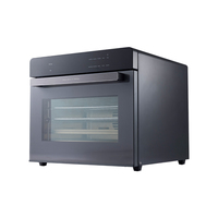 Four à convection commercial électrique 2000W 60L à quatre niveaux avec minuterie, en acier inoxydable, commande numérique pour restaurant et usage domestique