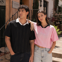 T-shirt de football en jersey, prix d'usine, logo personnalisé, col en V, vêtements unisexes pour hommes et femmes, streetwear de football, t-shirts urbains