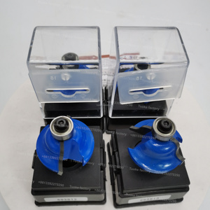 TUOKE Woodworking <strong>Tools</strong> <strong>CNC</strong> <strong>Router</strong> <strong>Bits</strong> Shank 8mm Cemented Carbide for Cutter Wood Roman Ogee <strong>Bit</strong> with Bearing - Product Image 5