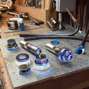 M10x1.25x45 titan đinh tán bu lông ống xả đa tạp - Product Image 2