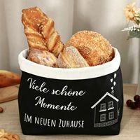 Panier de rangement pliable en toile grande capacité pour bureau, idéal pour le pain, les fleurs et le maquillage, accepte les motifs personnalisés