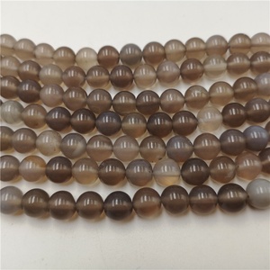 Perles d'<span class=keywords><strong>agate</strong></span> <span class=keywords><strong>noire</strong></span>, rouge, verte, blanche, 8mm, perles de bijoux en vrac pour la fabrication de bijoux - Product Image 6