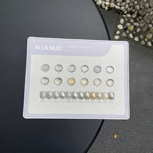 AILANUO Professional 12-Color 15ml Glitter Gel Nail Polish Set Ultravioleta Gel Nail Art con fuente de lámpara LED para salones de uñas - Product Image 3