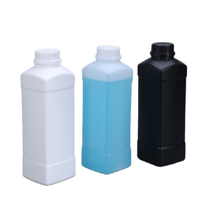 Bouteille carrée en HDPE de 1000 ml avec bouchon à vis, emballage chimique, usage agricole - Product Image 4