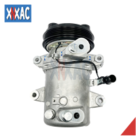 Compresseur de climatisation automobile adapté à Mitsubishi L200 2.5L AD-1119N 7813A671 92600D250B 7813B143 4PK 12V