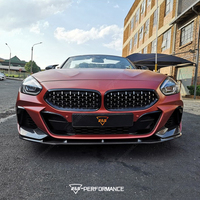Kit carrosserie style AC pour BMW Z4 G29 : Lame avant, diffuseurs arrière, jupes latérales, spoiler de toit, kit de conversion carbone