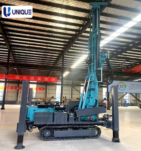 Máquina perforadora de pozos, plataforma de perforación de agua de 400m para suministro de agua de fábrica, plataforma de perforación de pozos de oruga de alta eficiencia - Product Image 6