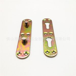 Bisagra para Muebles de Hierro de 2.5 mm, Conector Empotrado para Tapa de Cama, Diseño Moderno y Duradero - Product Image 3