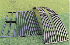 Arco de hierro forjado para bodas, decoración de jardín, exterior, bosque, césped, ceremonia de boda, accesorios para el diseño de escenarios y salones de flores, arco de hierro para bodas - Product Image 3