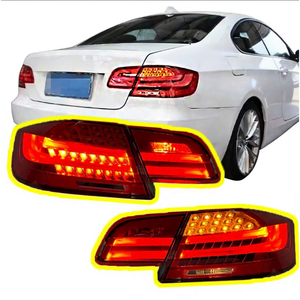 Feux arrière à LED KGKB pour <span class=keywords><strong>BMW</strong></span> Série 3 E92 Coupé E93 Cabriolet 2006-2013 Style M3 Clignotants Séquentiels Plug & Play - Product Image 1