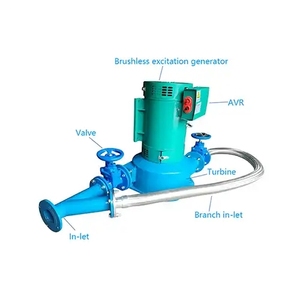 Générateur hydroélectrique Water Power 3KW 5KW 8KW 10KW 15KW 20KW 30KW 50KW 100KW - Product Image 4