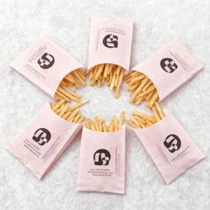 Transparent White Eco-Friendly Waterproof Greaseproof <b>Paper</b> Kit 7-Piece Burger <b>Wrapping</b> <b>Paper</b> with Custom Logo (<b>Black</b>) - Product Image 6