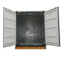 Sac de doublure isolante thermique tissé en feuille pour conteneurs maritimes 20ft 40ft 40HQ