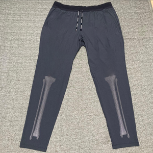 Pantaloni Sportivi da Corsa Riflettenti da Uomo, Asciugatura Rapida, Traspiranti, 100% Poliestere, Vita Elastica con Coulisse e Tasche - Product Image 1
