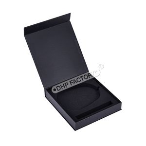 Noir luxe <span class=keywords><strong>coiffure</strong></span> barbier cheveux ciseaux boîte d'emballage <span class=keywords><strong>livre</strong></span> Style magnétique mousse insérer éponge mat stratification gaufrage - Product Image 5